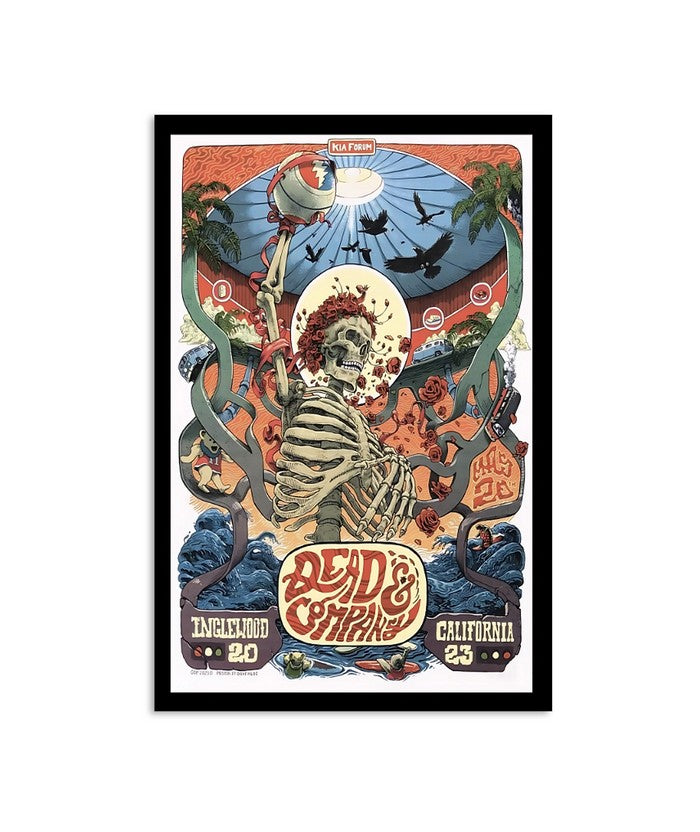 Dead & Company Kia Forum Inglewood Ca Tour 2023 May 20 Poster