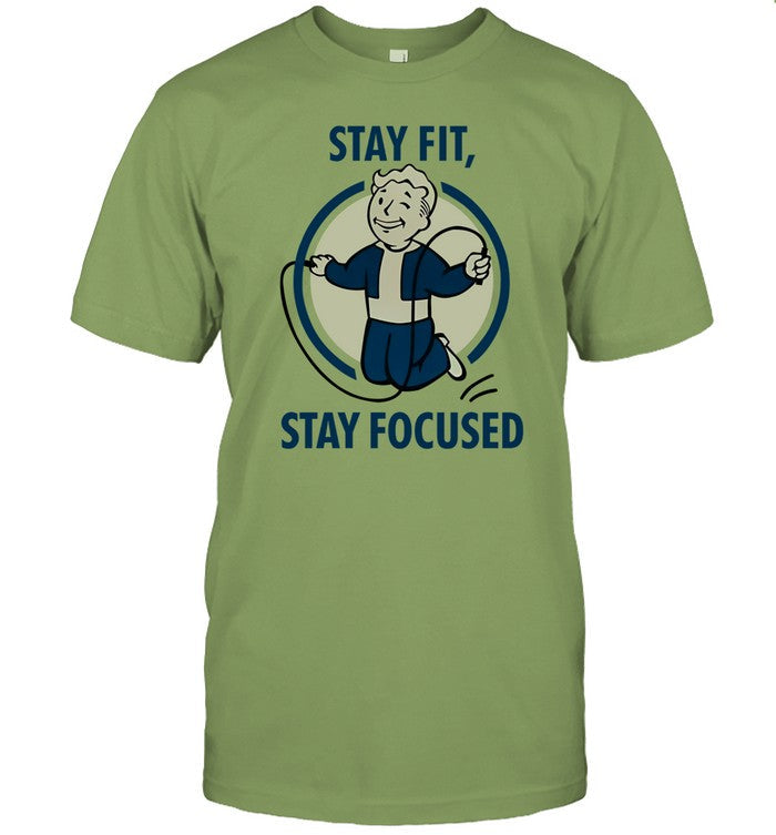 Limited Stay Fit Stay Focused Funny Shirt