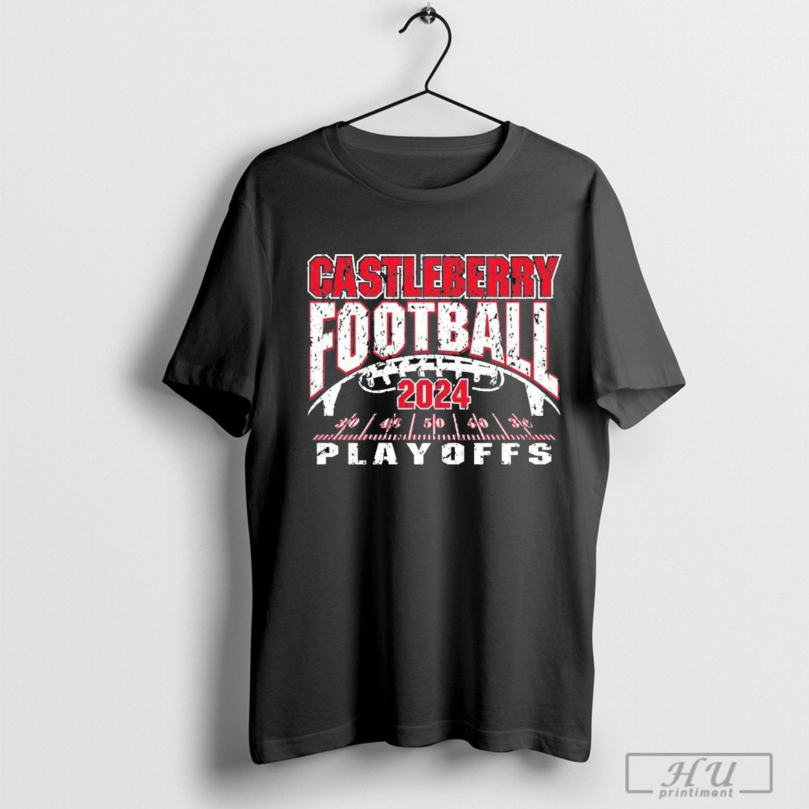 Purchase a Castleberry Football Playoff 2024 vintage T-shirt