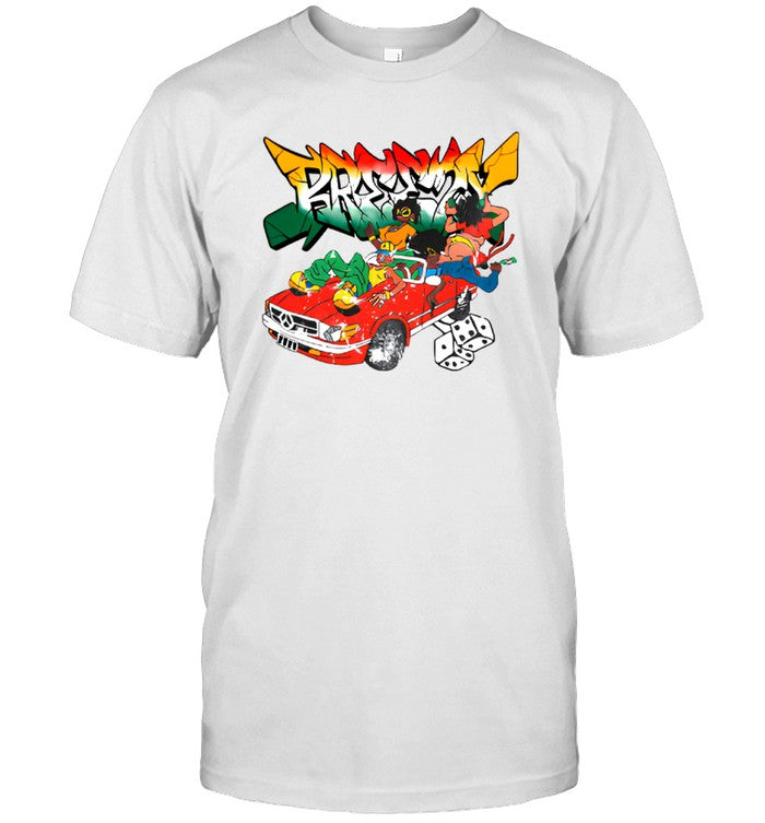 Limited Chris Brown Tour 2024 Graffiti Shirt