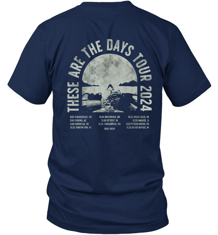 Niko Moon These Are The Days 2024 Tour T Shirt