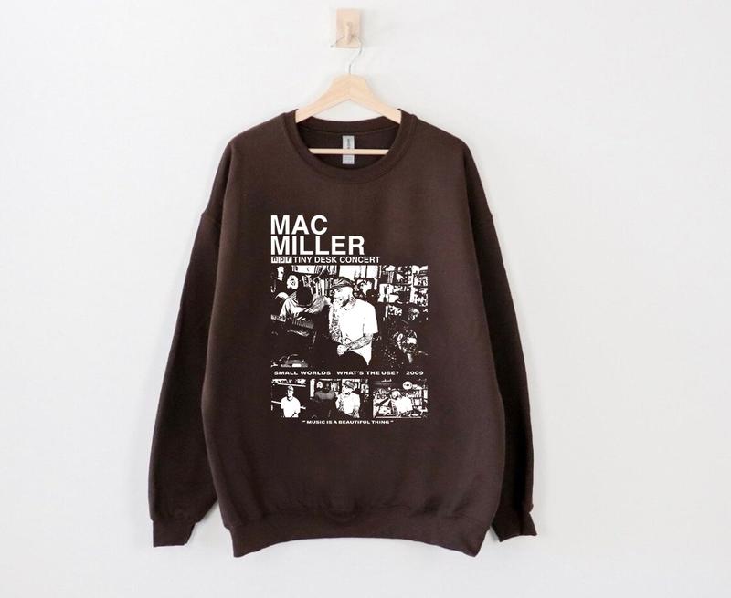 Mac Miller Tiny Desk Sweatshirt, Mac Miller Forever, I Miss Mac Miller, Gift For Fan