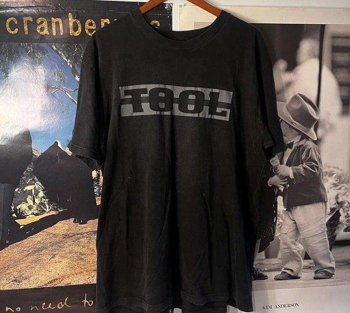 Vintage Tool Aenima 1996 Rock Metal Stinkfist T-shirt Cotton Fabric