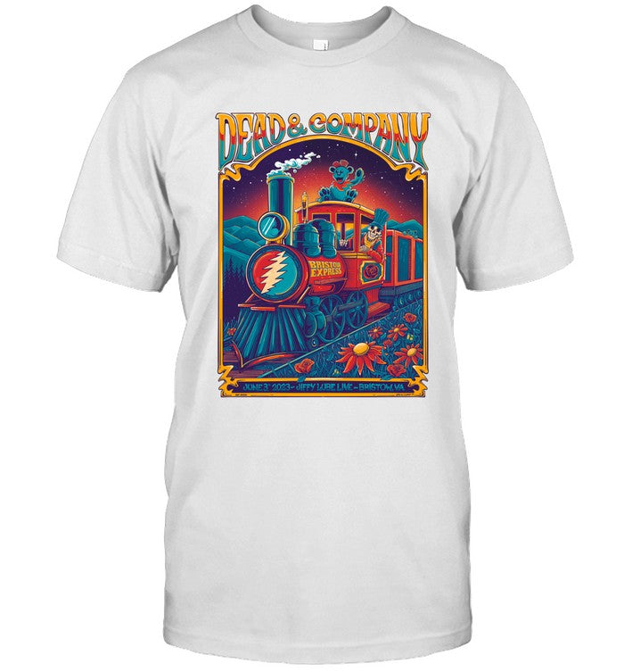 Limited Dead & Company Bristow, VA June 3rd, 2023 Tour Shirts