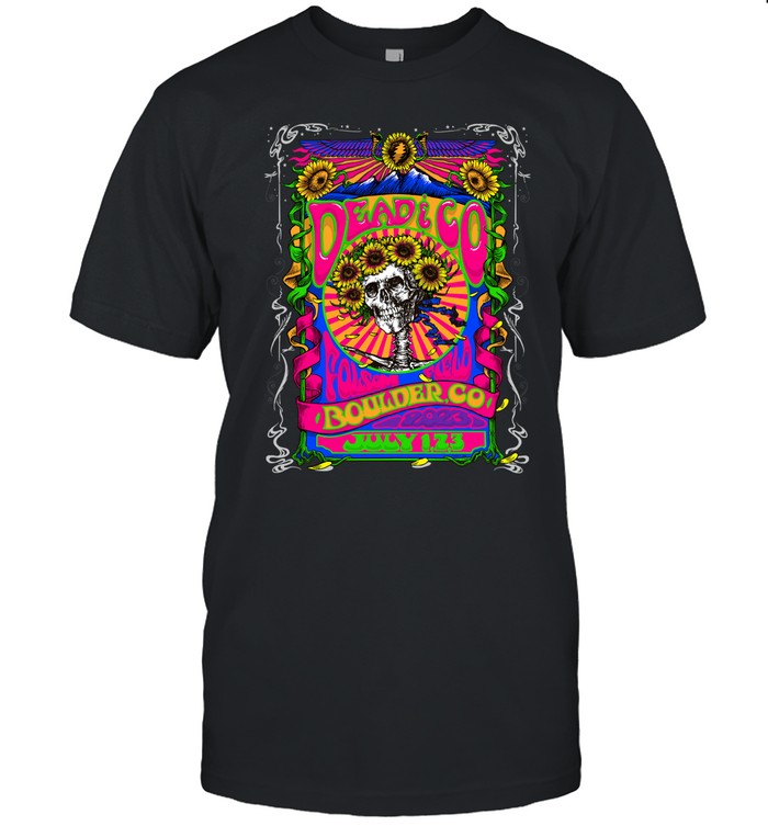 Limited Dead & Company Boulder, CO Final Tour 2023 Shirt