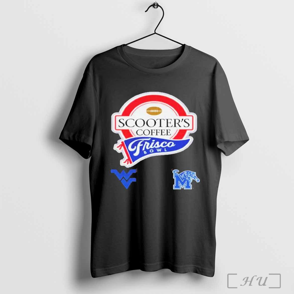 Scooters Coffee Frisco Bowl West Virginia vs Memphis Tigers NCAA 2024-2025 shirt