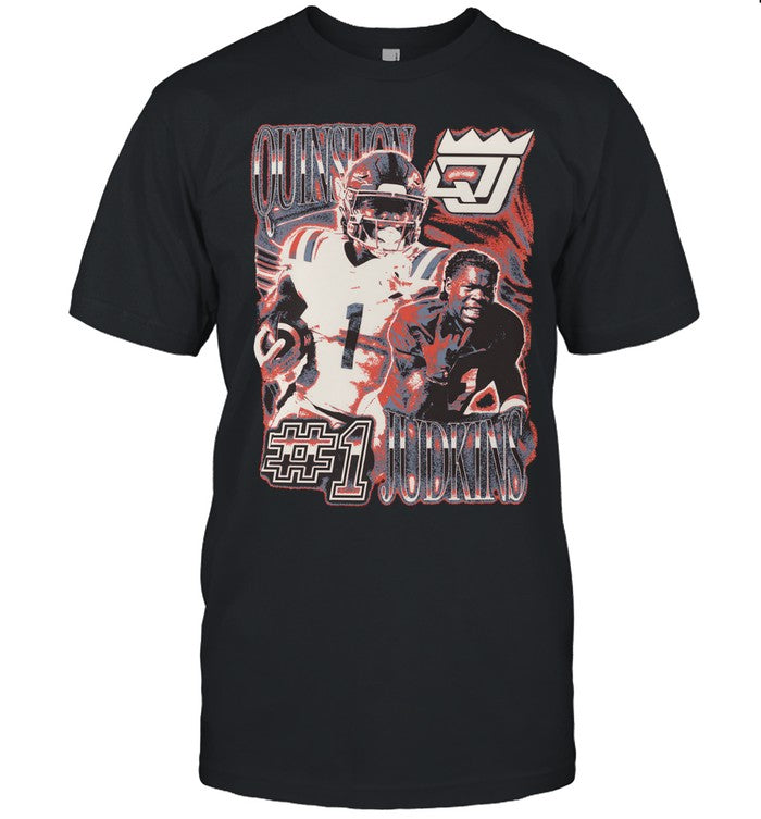 Limited Quinshon Judkins #1 Vintage Shirt