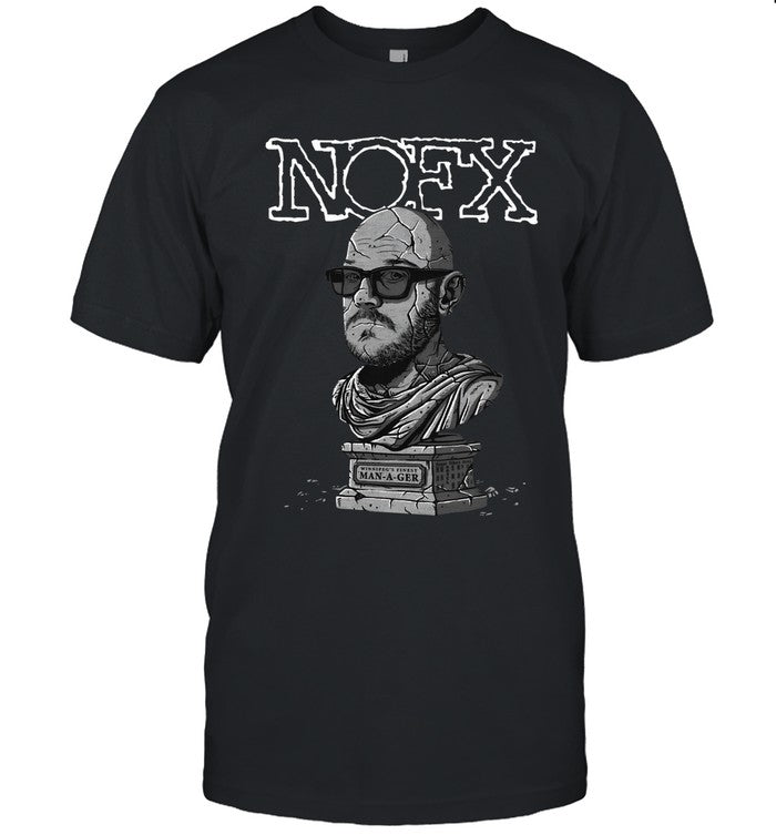 Limited NOFX Kent Jamison MAN-A-GER Final Tour Winnipeg Aug 14-15 2024 Tee