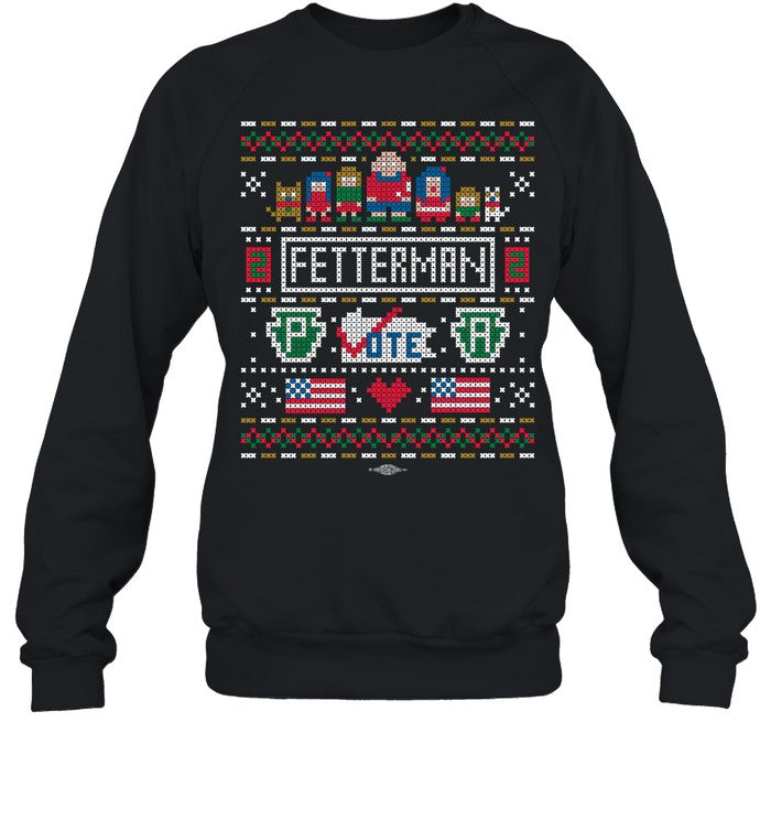 Fetterman Ugly Holiday Christmas 2022 Sweatshirt