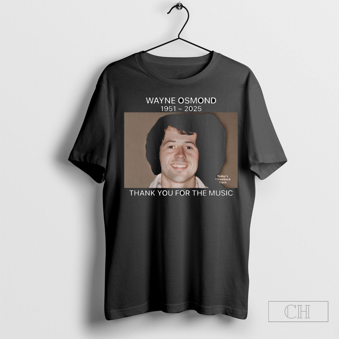 Rip Wayne Osmond 1951 2025 Thank You For The Music Todays Throwback Track T Shirt