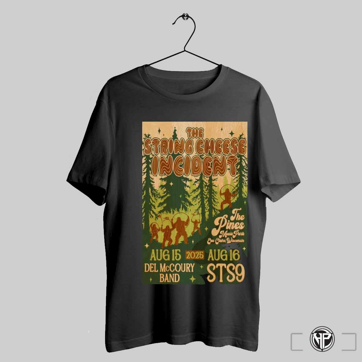 Poster The String Cheese Incident August 15 16 2025 The Pines Music Park T Shirt Trending Sweatshirt