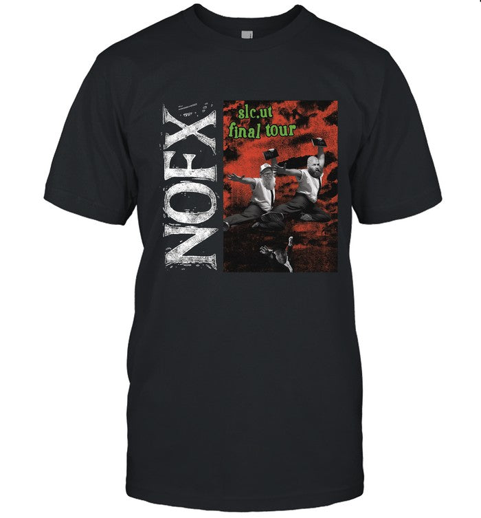 NOFX Final Tour April 13, 2024 Rice-Eccles Stadium Salt Lake City, UT Tee