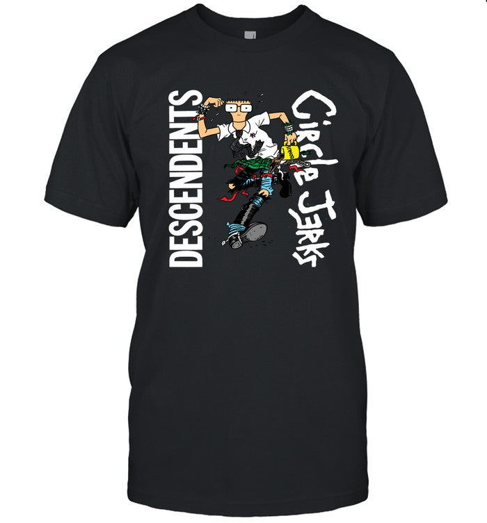 Circle Jerks x Descendents Collab Tour Tshirt