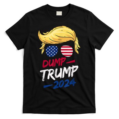 Dump Trump 2024 Funny Support Trump Election The Return T-Shirt