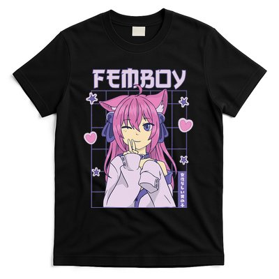 funny Femboy Anime Cute Little Femboy T-Shirt