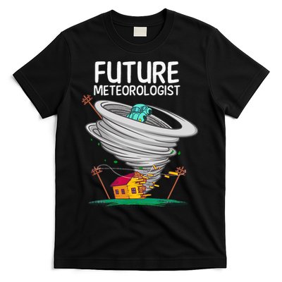 Funny Future Meteorologist Gift For Kids Cool Meteorology T-Shirt