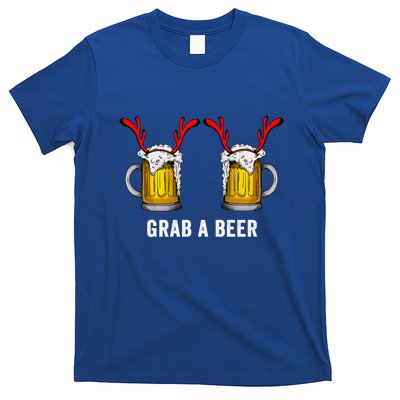 Grab A Beer Boobs Ugly Christmas Sweater Sexy Funny Tits Gift T-Shirt