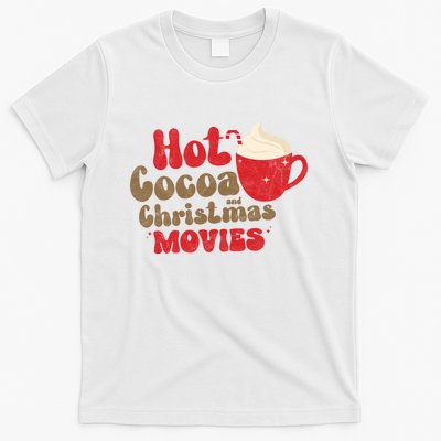 Hot Cocoa And Christmas Movies Holiday T-Shirt