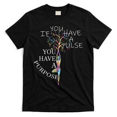 Inspirational Quotes Graphic Motivational Yoga Gift T-Shirt