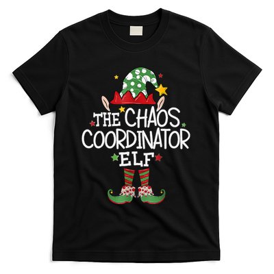IM The Chaos Coordinator Elf Funny Christmas Matching Elf T-Shirt