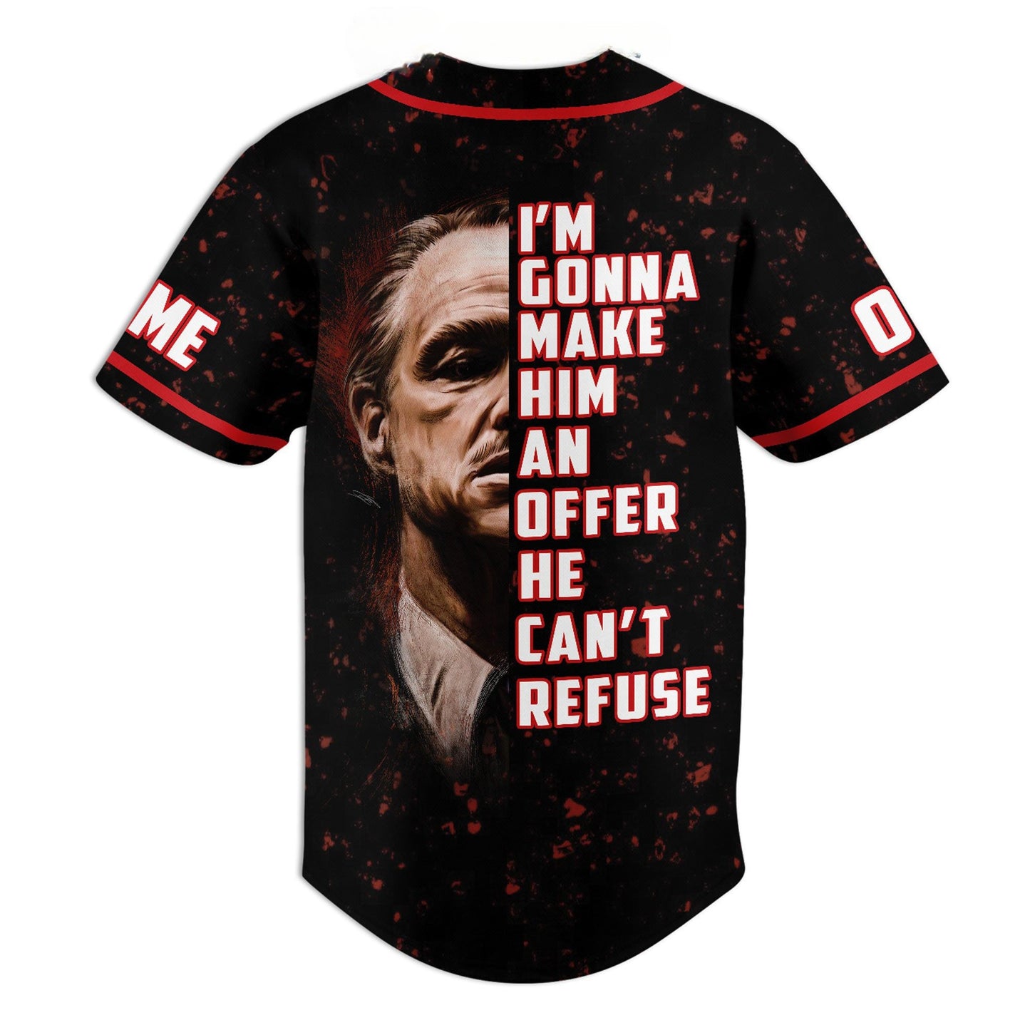 Legendary Cool The Godfather Customized Baseball Jersey