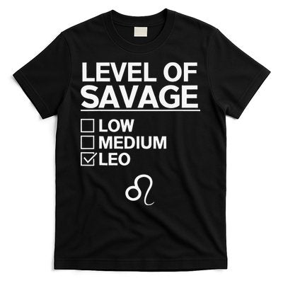 Leo Zodiac Merch Funny Awesome Leos Design T-Shirt