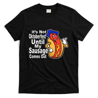 Sausage Meme Oktoberfest Costume Funny Joke Bavarian German T-Shirt
