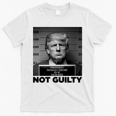 Trump Mug Shot, Trump Not Guilty Pro Trump Supporter T-Shirt