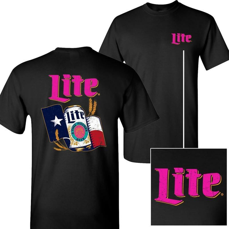 Vintage Miller Lite T-shirt, Beer Shirt, Summer Tee, For Men, For Women