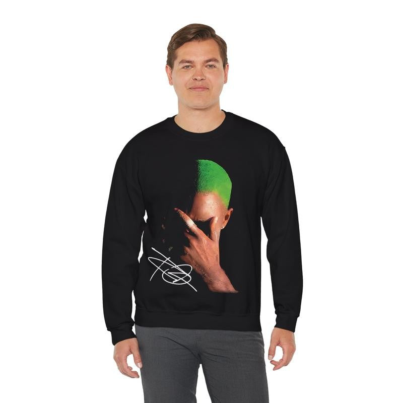 Blond Frank Inspired Heavy Blend Sweater HipHop RNB Styled Casual Streetwear 90s Vintage Retro Outerwear Perfect Holiday Gift Classic Cotton Crewneck Menswear Sweatshirt Comfy Unisex