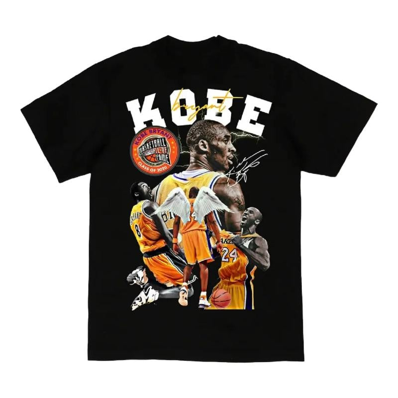 Kobe Bryant Angel Graphic Tee - Streetwear Crewneck Classic T-Shirt