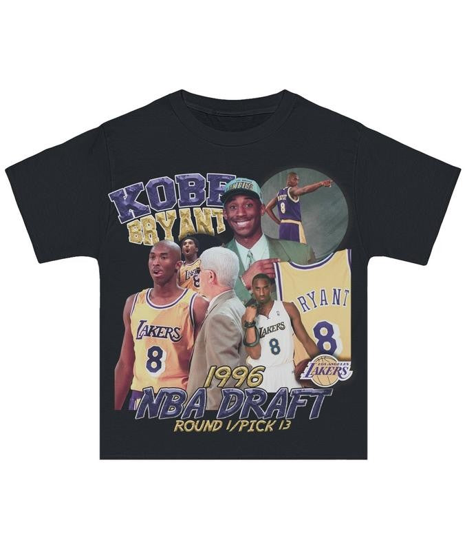 Kobe Bryant Draft Graphic Tee – STREETWEAR