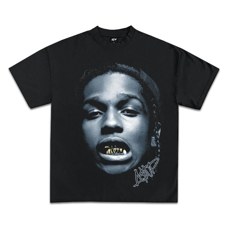 ASAP ROCKY GRAPHIC BOOTLEG T-SHIRT - STREETWEAR