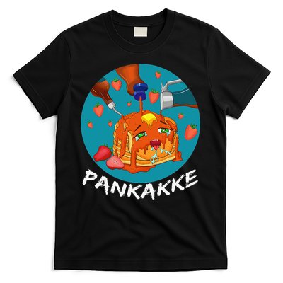 This Pancake REALLY Loves Syrup! Funny Anime Food Pun T-Shirt