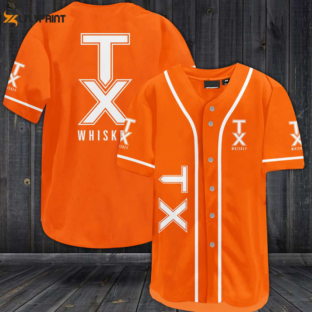 TX Blended Whiskey All Over Print Unisex Baseball Jersey - lylyprint.com