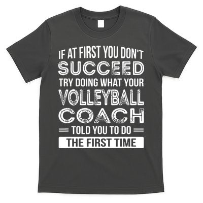 Volleyball Coach Gift Funny Thank You Gift T-Shirt