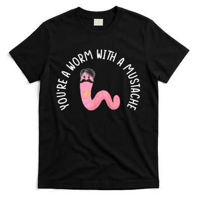Worm With A Mustache James Tom Ariana Reality Funny Matching T-Shirt