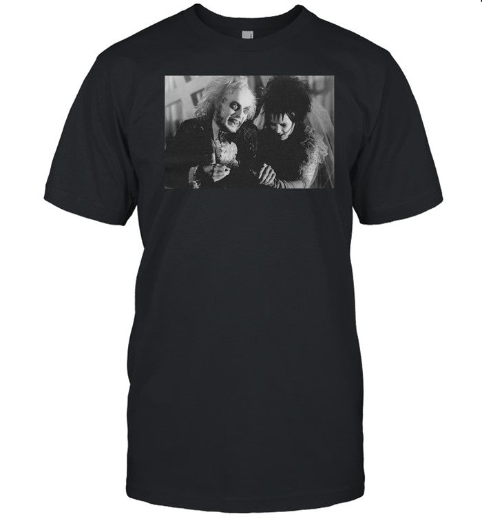 Beetlejuice Michael Keaton And Winona Ryder Photo Tee