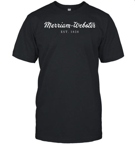 Merriam Webster Vintage Logo Shirt