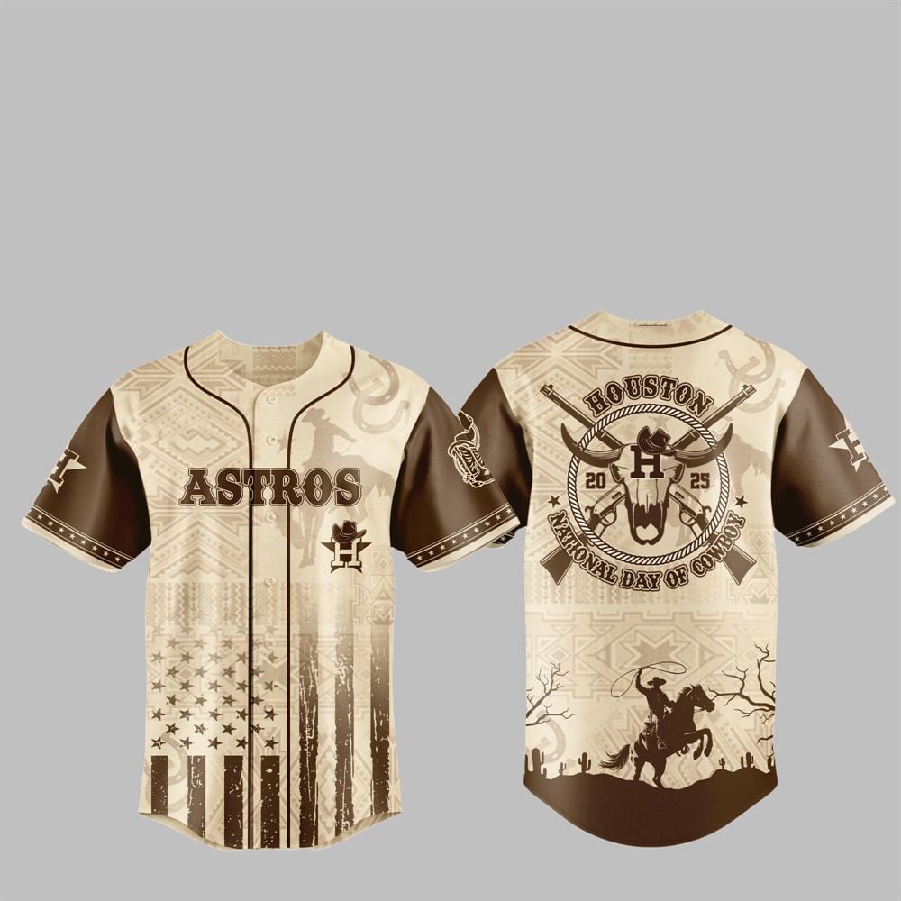 Astros National Day of Cowboy 2025 Jersey - Grishko.com