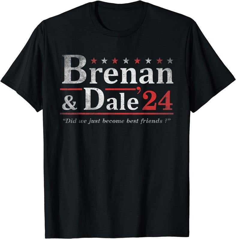 [100% Cotton]Brennan Election Dale 2024 Prestige Worldwide Funny Support T-Shirt