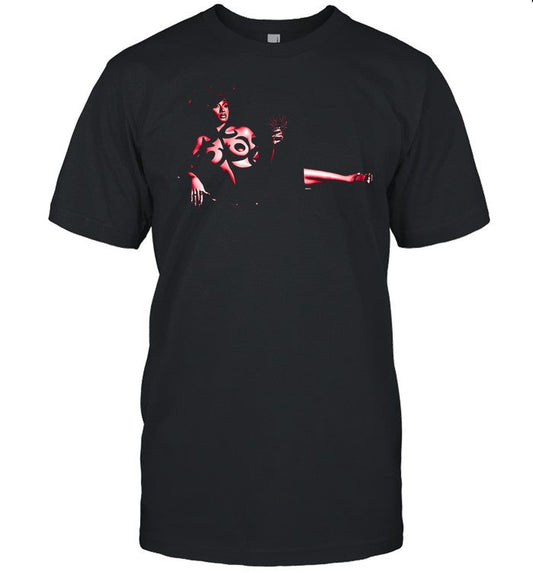 Tina Snow Hiss Red Photo Tee