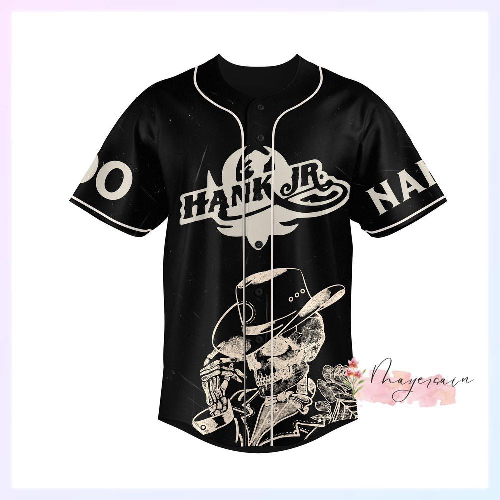 Hank Jr Baseball Jersey Shirt, A Country Boy Can Survive Shirt - lylyprint.com