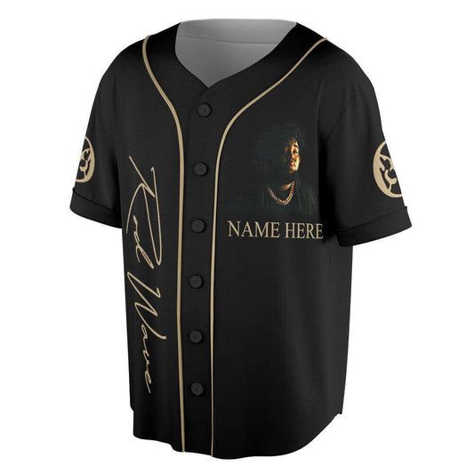 Custom Name Rod Wave Rap Baseball Jersey - lylyprint.com