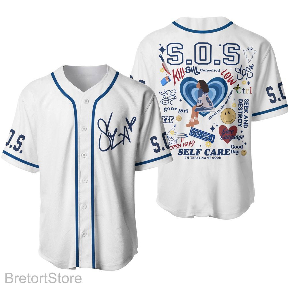 SZA Baseball Jersey For Men Women, SZA Good Day Jersey Shirt - lylyprint.com