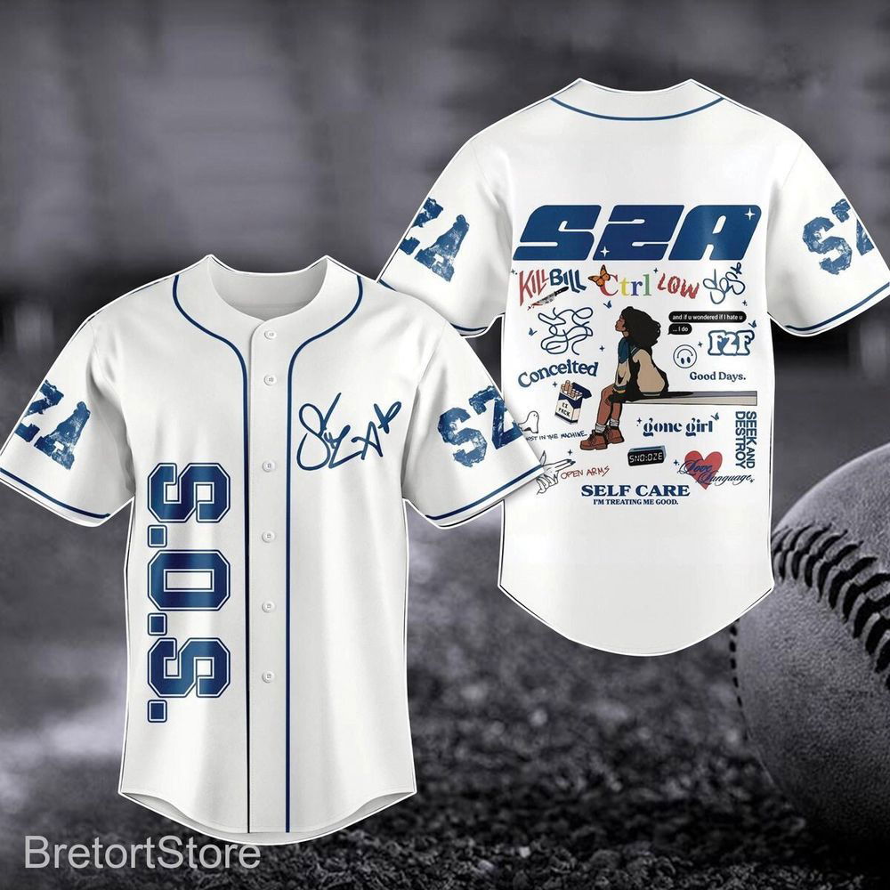SZA Baseball Jersey For Men Women, SZA Good Day Jersey Shirt - lylyprint.com
