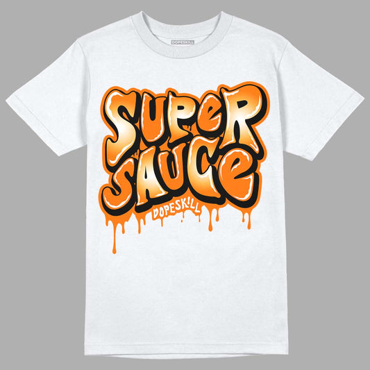 Dunk Low Magma Orange DopeSkill T-Shirt Super Sauce Graphic