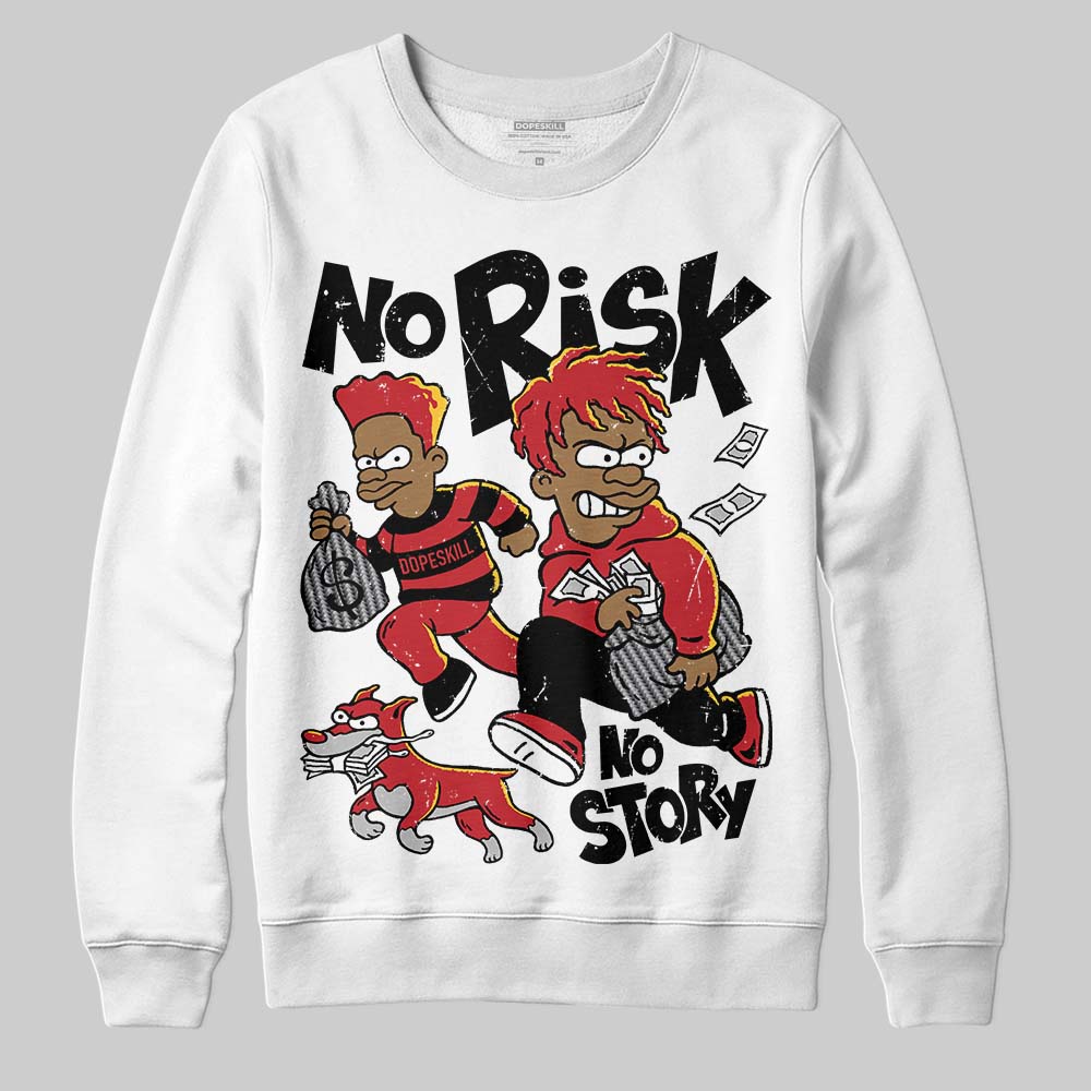 Ferrari 14s DopeSkill Sweatshirt No Risk No Story Graphic