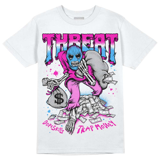 Dunk Active Fuchsia DopeSkill T-Shirt Threat Graphic