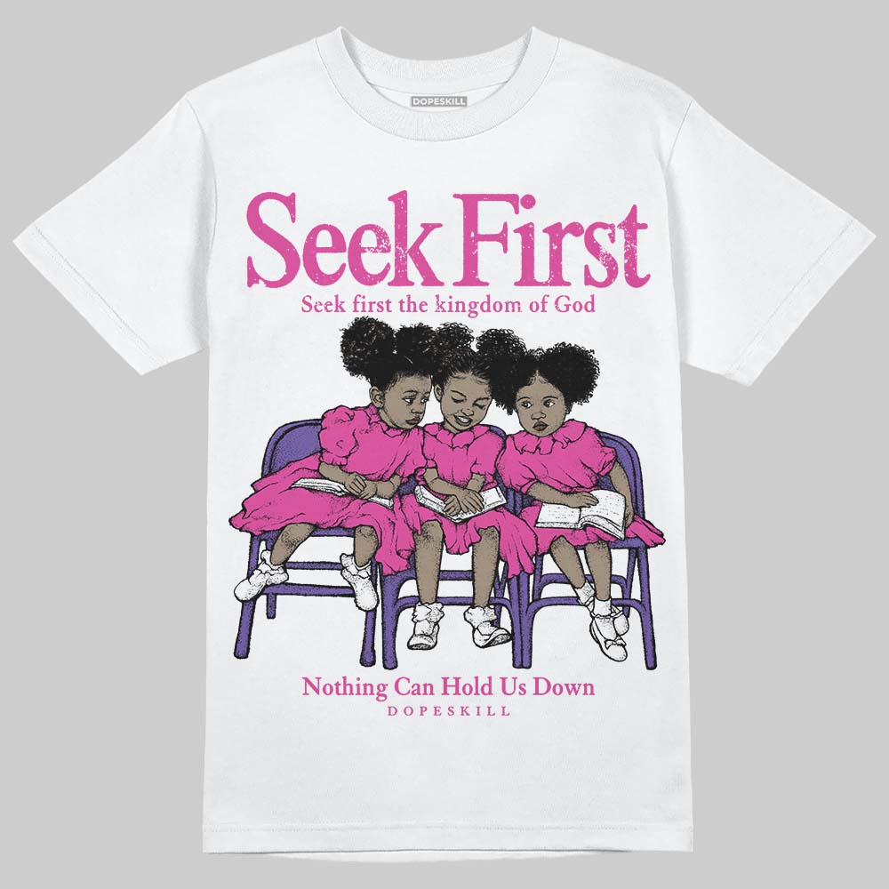 Dunk Active Fuchsia DopeSkill T-Shirt New Seek First Graphic